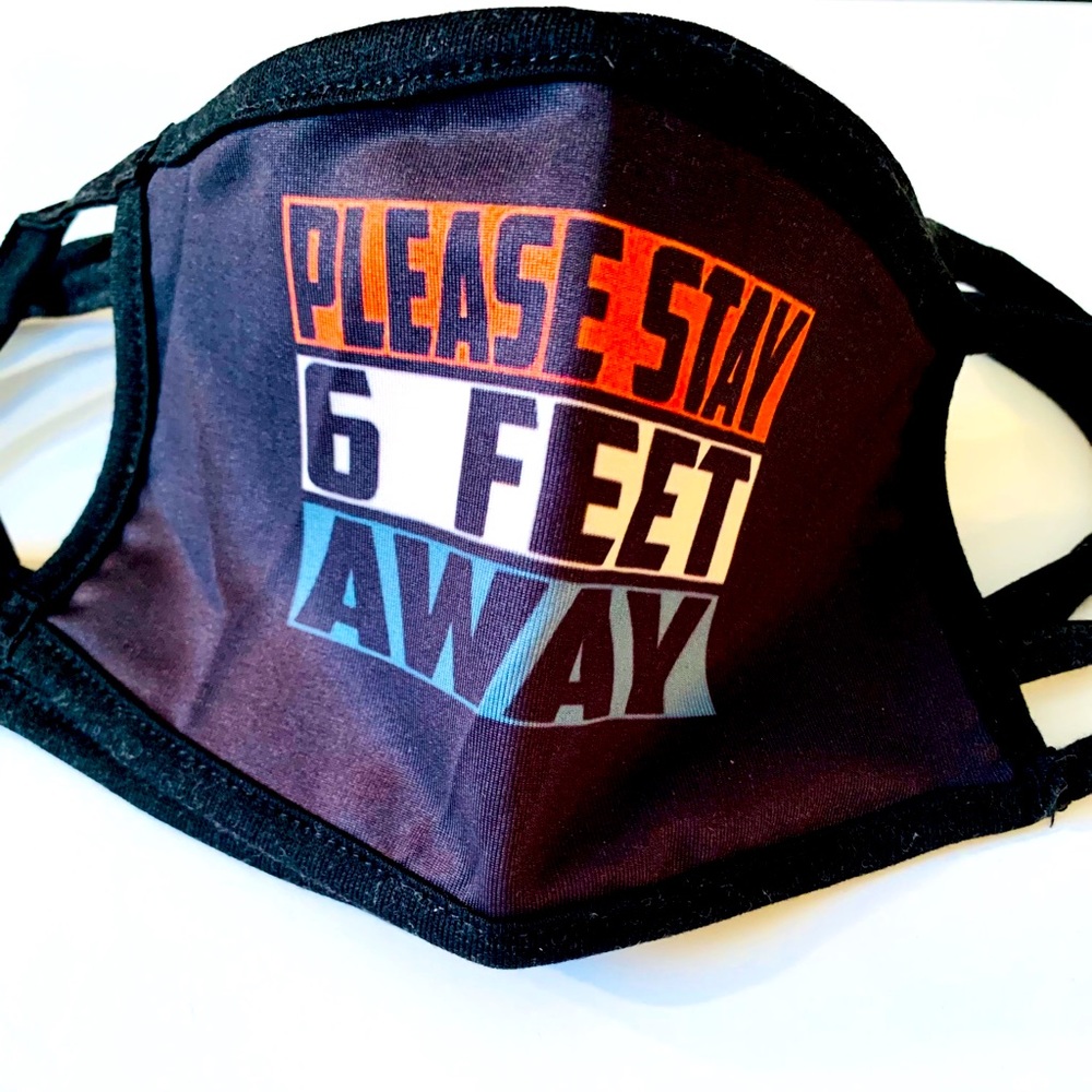 6 Feet away please Masks